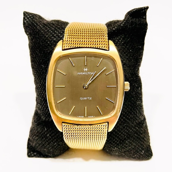 Hamilton Other - Hamilton 705 14K GP Swiss Made 1980s Men’s Watch - New Battery